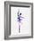 Ballerina Dancing Watercolor 2-Irina March-Framed Art Print