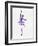 Ballerina Dancing Watercolor 2-Irina March-Framed Art Print