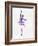 Ballerina Dancing Watercolor 2-Irina March-Framed Art Print