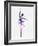 Ballerina Dancing Watercolor 2-Irina March-Framed Art Print