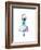 Ballerina Dancing Watercolor 4-Irina March-Framed Premium Giclee Print