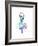 Ballerina Dancing Watercolor 4-Irina March-Framed Premium Giclee Print