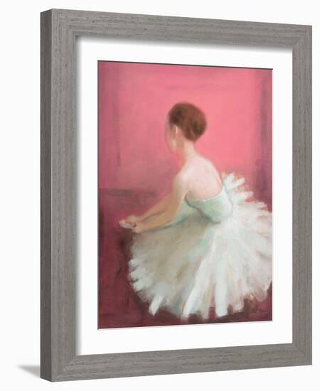 Ballerina Dreaming 2-Patrick Mcgannon-Framed Art Print