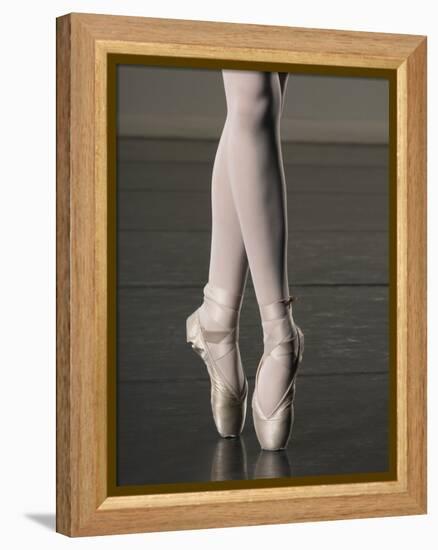 Ballerina en pointe-Erik Isakson-Framed Premier Image Canvas