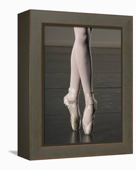 Ballerina en pointe-Erik Isakson-Framed Premier Image Canvas