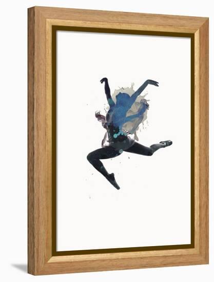 Ballerina Floating-Design Fabrikken-Framed Stretched Canvas