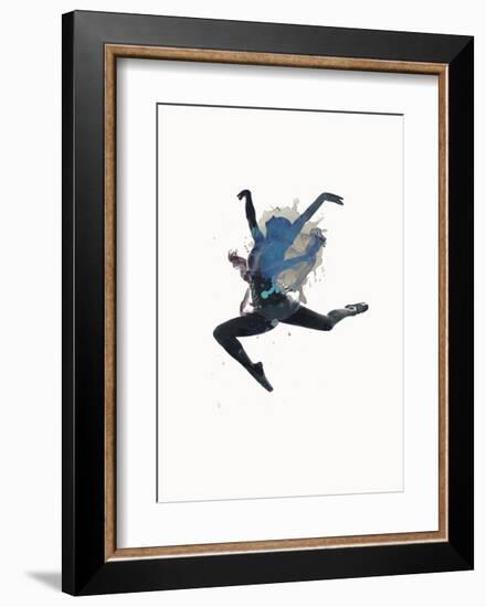 Ballerina Floating-Design Fabrikken-Framed Art Print