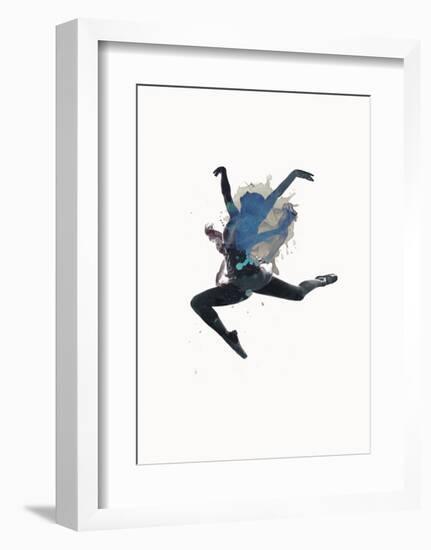 Ballerina Floating-Design Fabrikken-Framed Art Print