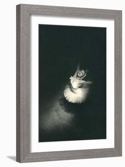 Ballerina from Above-null-Framed Art Print