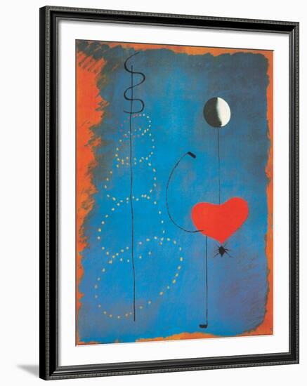 Ballerina II, c.1925-Joan Miro-Framed Art Print