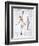 Ballerina In Blue-Aimee Del Valle-Framed Premium Giclee Print