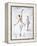 Ballerina In Blue-Aimee Del Valle-Framed Stretched Canvas