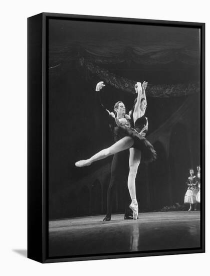 Ballerina Margot Fonteyn in a Production of Swan Lake-Eliot Elisofon-Framed Premier Image Canvas