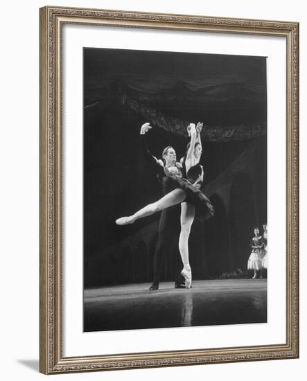 Ballerina Margot Fonteyn in a Production of Swan Lake-Eliot Elisofon-Framed Premium Photographic Print