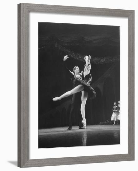 Ballerina Margot Fonteyn in a Production of Swan Lake-Eliot Elisofon-Framed Premium Photographic Print