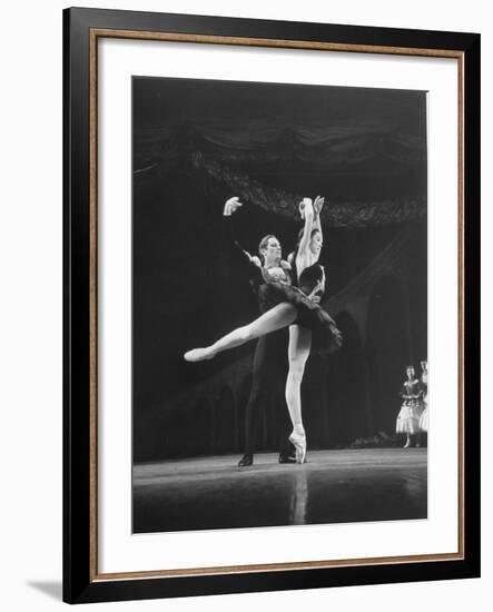 Ballerina Margot Fonteyn in a Production of Swan Lake-Eliot Elisofon-Framed Premium Photographic Print