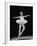 Ballerina Margot Fonteyn in White Costume Dancing Alone on Stage-Gjon Mili-Framed Premium Photographic Print
