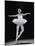 Ballerina Margot Fonteyn in White Costume Dancing Alone on Stage-Gjon Mili-Mounted Premium Photographic Print