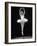 Ballerina Margot Fonteyn in White Costume Leaping into the Air While Dancing Alone on Stage-Gjon Mili-Framed Premium Photographic Print