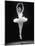 Ballerina Margot Fonteyn in White Costume Leaping into the Air While Dancing Alone on Stage-Gjon Mili-Mounted Premium Photographic Print