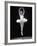 Ballerina Margot Fonteyn in White Costume Leaping into the Air While Dancing Alone on Stage-Gjon Mili-Framed Premium Photographic Print