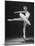 Ballerina Margot Fonteyn in White Tutu Dancing Alone on Stage-Gjon Mili-Mounted Premium Photographic Print