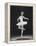 Ballerina Margot Fonteyn, of the Sadler Wells Company, Dancing Alone on Stage-Gjon Mili-Framed Premier Image Canvas