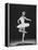 Ballerina Margot Fonteyn, of the Sadler Wells Company, Dancing Alone on Stage-Gjon Mili-Framed Premier Image Canvas