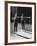 Ballerina Maria Tallchief and Andre Eglevsky Rehearsing "Swan Lake"-Ed Clark-Framed Premium Photographic Print