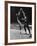 Ballerina Maria Tallchief Rehearsing "Swan Lake" with Andre Eglevsky-Ed Clark-Framed Premium Photographic Print