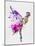Ballerina on Stage Watercolor 3-Irina March-Mounted Art Print