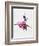 Ballerina on Stage Watercolor 4-Irina March-Framed Premium Giclee Print