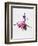 Ballerina on Stage Watercolor 4-Irina March-Framed Premium Giclee Print