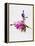 Ballerina on Stage Watercolor 4-Irina March-Framed Stretched Canvas