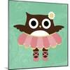 Ballerina Owl-Nancy Lee-Mounted Art Print