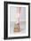 Ballerina Pointe on Old Books-null-Framed Art Print