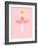 Ballerina Pointe-The Paper Nut-Framed Art Print