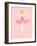 Ballerina Pointe-The Paper Nut-Framed Art Print