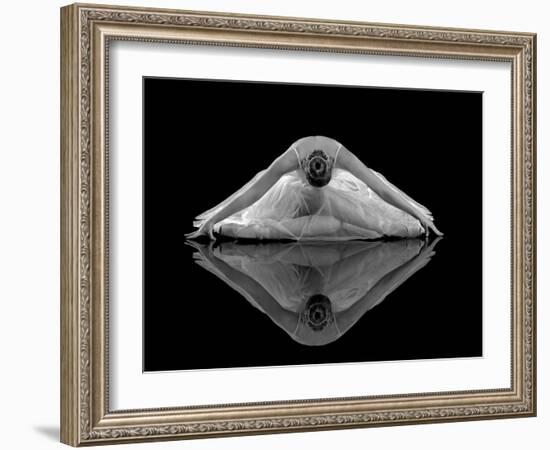 Ballerina Reflection-Pauline Pentony MA-Framed Photographic Print