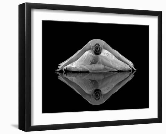 Ballerina Reflection-Pauline Pentony MA-Framed Photographic Print