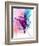 Ballerina's Dance Watercolor 1-Irina March-Framed Art Print