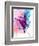 Ballerina's Dance Watercolor 1-Irina March-Framed Art Print