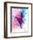 Ballerina's Dance Watercolor 1-Irina March-Framed Art Print