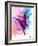 Ballerina's Dance Watercolor 1-Irina March-Framed Art Print