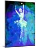 Ballerina's Dance Watercolor 4-Irina March-Mounted Art Print