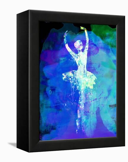 Ballerina's Dance Watercolor 4-Irina March-Framed Stretched Canvas