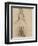 Ballerina Viewed from the Back-Edgar Degas-Framed Giclee Print