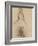 Ballerina Viewed from the Back-Edgar Degas-Framed Giclee Print