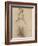 Ballerina Viewed from the Back-Edgar Degas-Framed Giclee Print