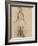 Ballerina Viewed from the Back-Edgar Degas-Framed Giclee Print